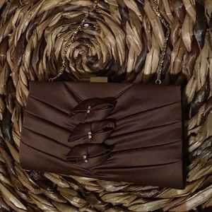 Brown clutch